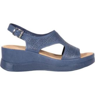 SANDALIA CONFORT AZUL MARINO SHOSH