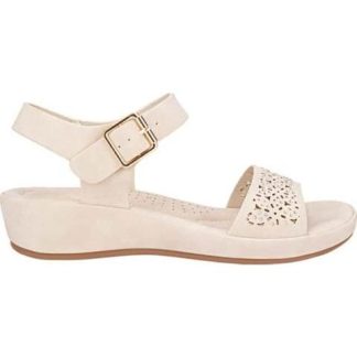 SANDALIA CONFORT BEIGE/HUESO SHOSH