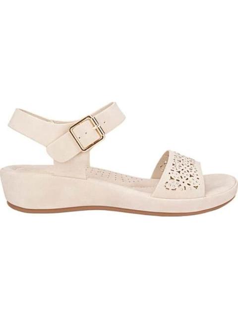 SANDALIA CONFORT BEIGE/HUESO SHOSH