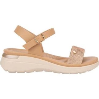SANDALIA CONFORT CAMEL SHOSH