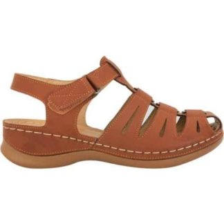 SANDALIA CONFORT CAMEL SHOSH