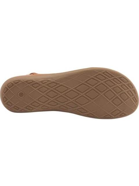 SANDALIA CONFORT CON BRILLOS CAMEL VI LINE - Image 4