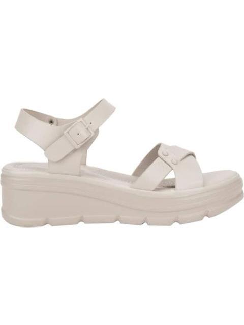 SANDALIA CONFORT MONOCOLOR BEIGE/HUESO SHOSH