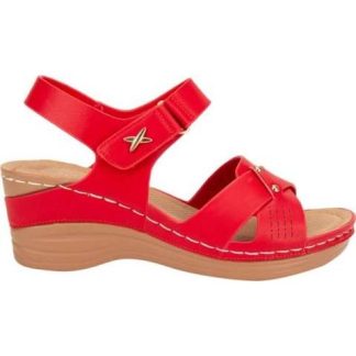SANDALIA CONFORT ROJO SHOSH