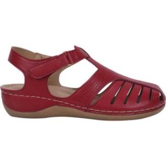 SANDALIA CONFORT ROJO SHOSH