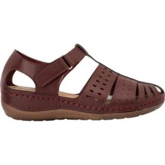 SANDALIA CONFORT VINO SHOSH