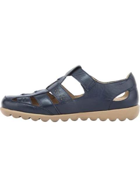 SANDALIA DE PIEL AZUL MARINO JARKING SHOES - Image 5