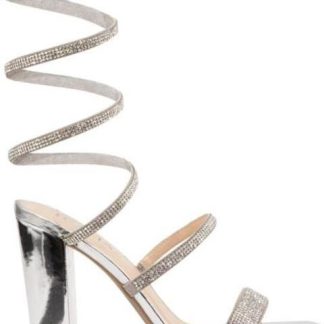 SANDALIA ESPIRAL PLATA THALIA SODI