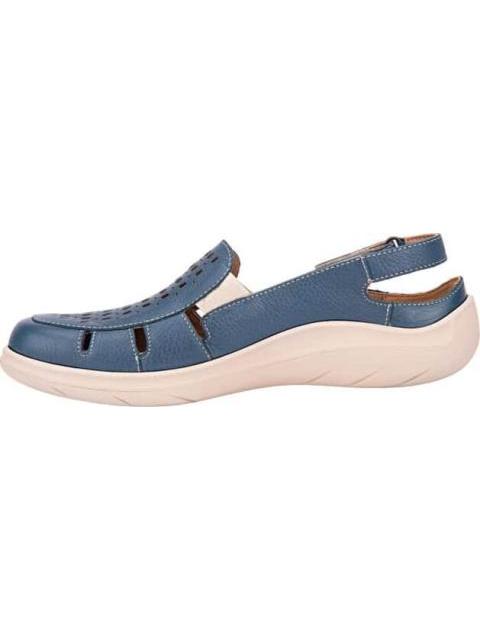 SANDALIA PERFORADA AZUL FLEXI - Image 5