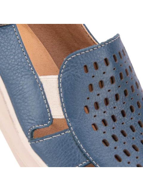 SANDALIA PERFORADA AZUL FLEXI - Image 6