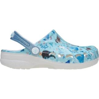 SANDALIA FROZEN BAYA CLOG K AZUL CROCS