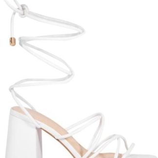 SANDALIA GLADIADOR BLANCO YAELI