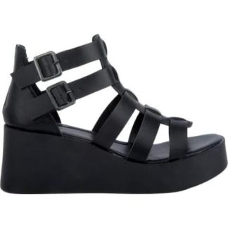 SANDALIA GLADIADORA NEGRO VI LINE FASHION