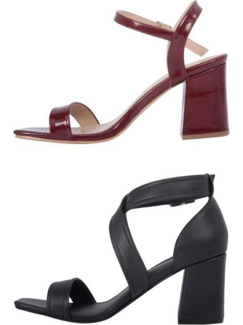 KIT SANDALIAS TACON ANCHO MULTICOLOR YAELI - Image 5