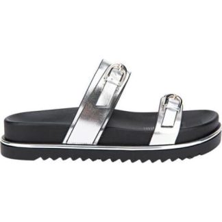 SANDALIA METALICA PLATA VI LINE