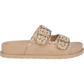 SANDALIA PLANA BEIGE VI LINE