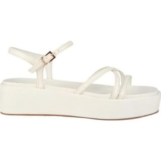 SANDALIA PLANA BLANCO VI LINE