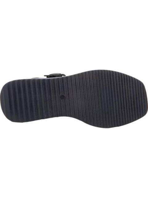 SANDALIA PLANA NEGRO VI LINE - Image 4