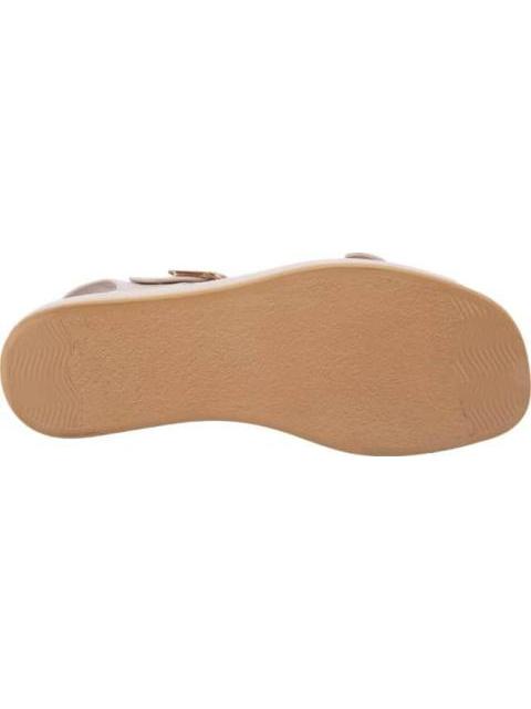 SANDALIA PLANA TAUPE VI LINE - Image 4