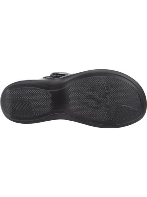 SANDALIA PLANA NEGRO VI LINE - Image 3