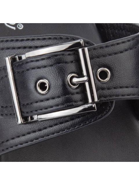 SANDALIA PLANA NEGRO VI LINE - Image 6