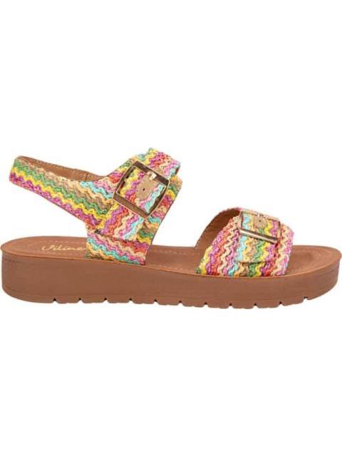 SANDALIA PLANA MULTICOLOR VI LINE