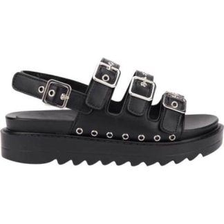 SANDALIA PLANA NEGRO BELINDA PEREGRIN