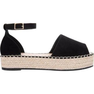 SANDALIA PLANA NEGRO VI LINE