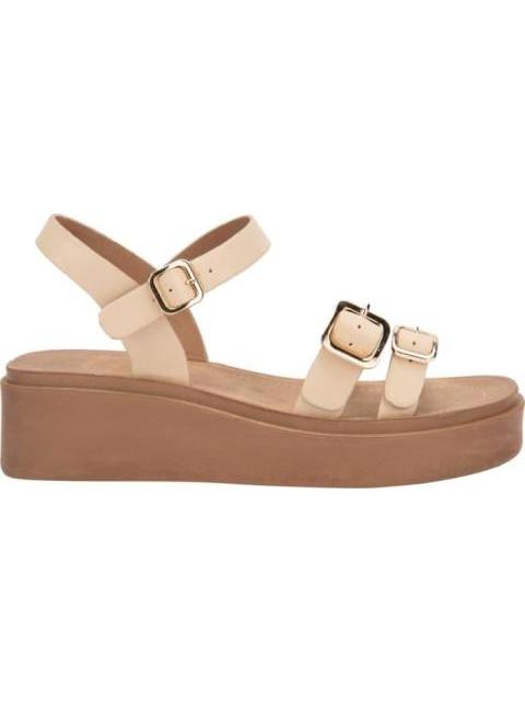 SANDALIA PLANA NUDE VI LINE