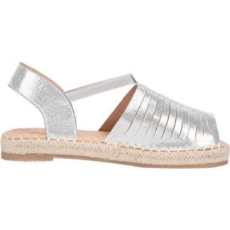 SANDALIA PLANA PLATA VI LINE