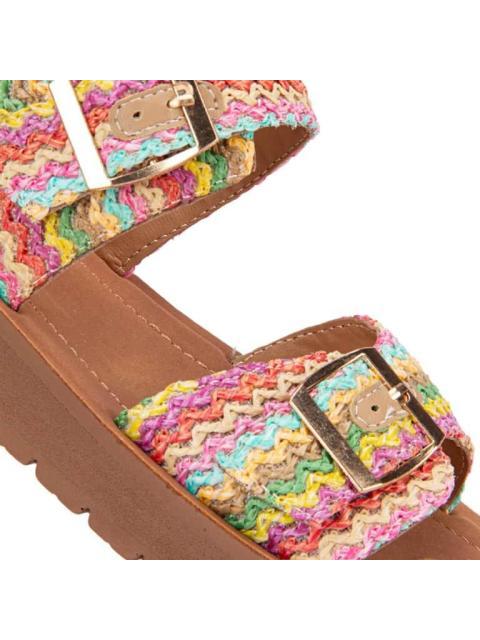 SANDALIA PLANA MULTICOLOR VI LINE - Image 6