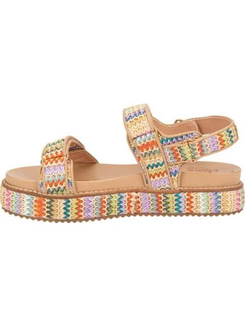 SANDALIA PLANA TEJIDA MULTICOLOR VI LINE FASHION - Image 5