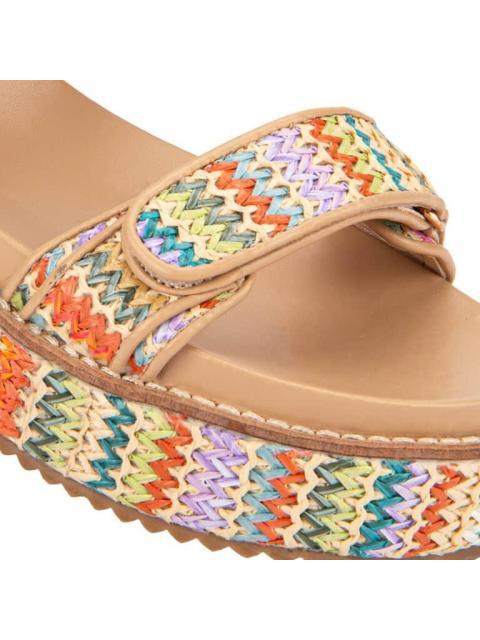 SANDALIA PLANA TEJIDA MULTICOLOR VI LINE FASHION - Image 6