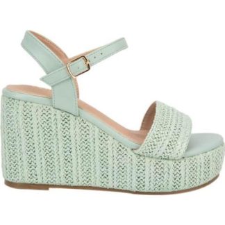 SANDALIA PLATAFORMA AZUL MENTA VI LINE