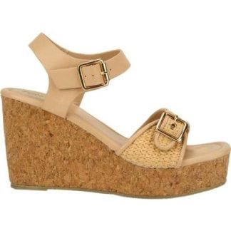 SANDALIA PLATAFORMA BEIGE VI LINE FASHION