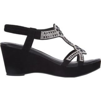 SANDALIA PLATAFORMA NEGRO VI LINE