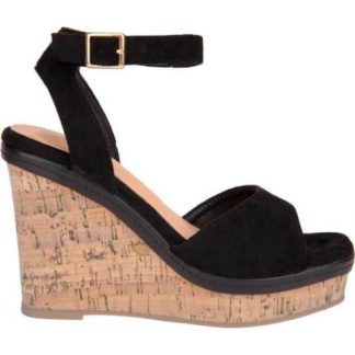 SANDALIA PLATAFORMA NEGRO VI LINE