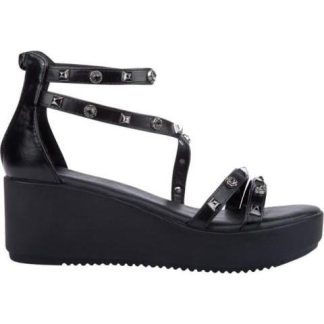 SANDALIA PLATAFORMA NEGRO VI LINE FASHION