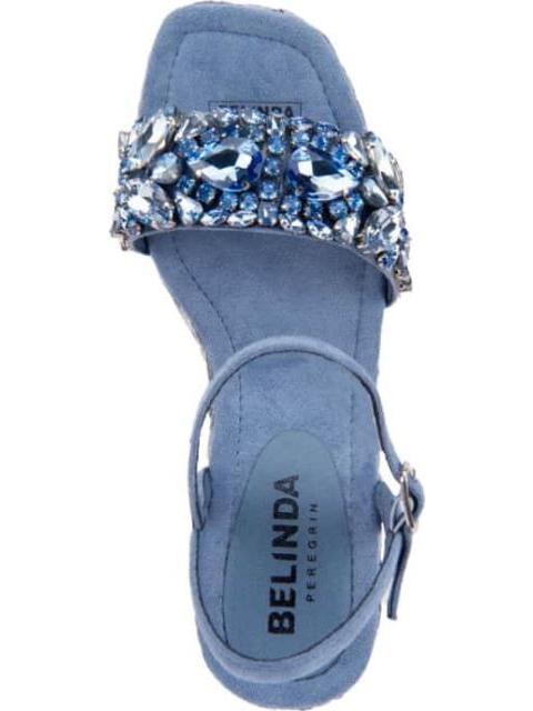 SANDALIA PLATAFORMA AZUL BELINDA PEREGRIN - Image 3