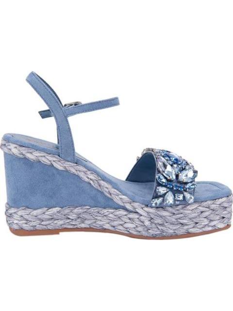 SANDALIA PLATAFORMA AZUL BELINDA PEREGRIN - Image 5