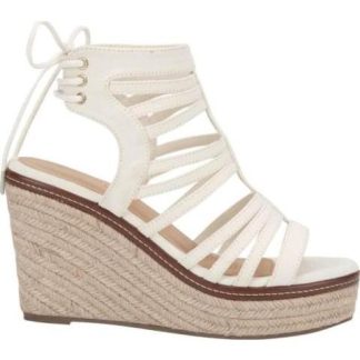 SANDALIA ROMANA CON PLATAFORMA BEIGE/HUESO VI LINE