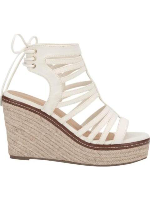 SANDALIA ROMANA CON PLATAFORMA BEIGE/HUESO VI LINE