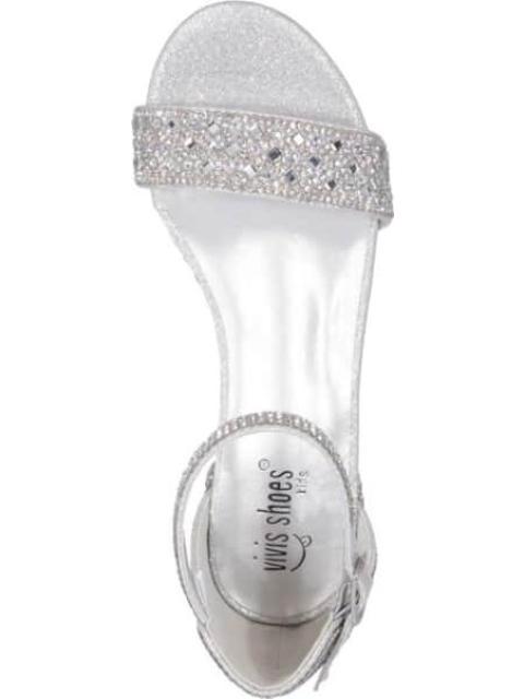 SANDALIA BRILLOS PLATA VIVIS SHOES KIDS - Image 3