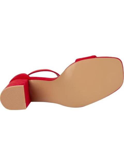 SANDALIA TACON ANCHO ROJO YAELI - Image 4