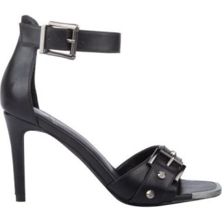 SANDALIA TACON DELGADO NEGRO YAELI FASHION