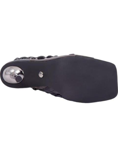 SANDALIA MICA CON BRILLOS NEGRO THALIA SODI - Image 4