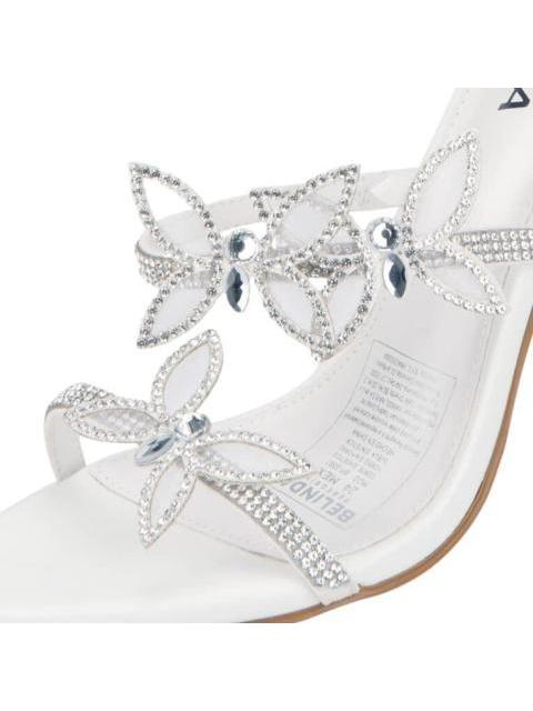 SANDALIA ESPIRAL MARIPOSAS BLANCO BELINDA PEREGRIN - Image 6