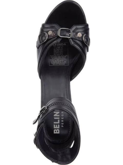 SANDALIA CON HERRAJES NEGRO BELINDA PEREGRIN - Image 3