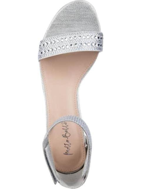 SANDALIA CON BRILLOS PLATA MOLTO BELLO - Image 3