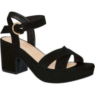 SANDALIA TACON PLATAFORMA NEGRO SAO PAULO